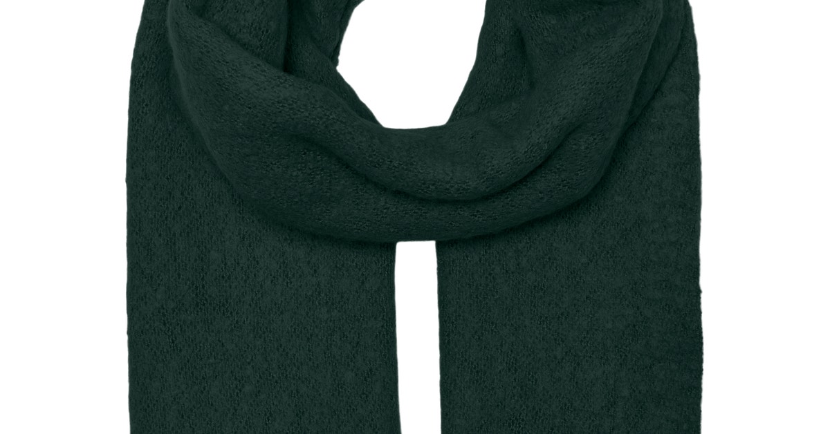 Only Turquoise Polyester Scarf