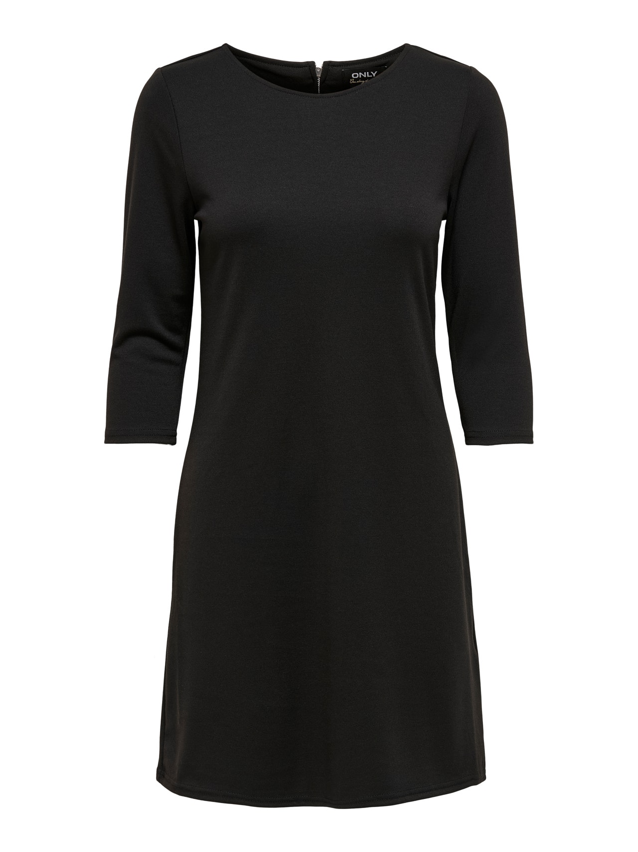 ONLY Mini o-neck dress -Black - 15160895