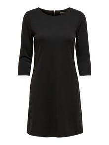 ONLY Regular fit O-hals Korte jurk -Black - 15160895