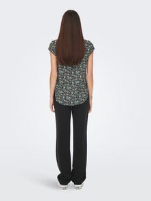 ONLY Regular Fit Round Neck Top -Balsam Green - 15161116