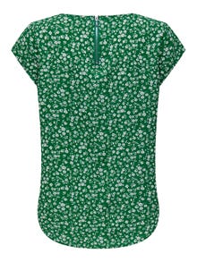 ONLY Printed Short Sleeved Top -Green Jacket - 15161116