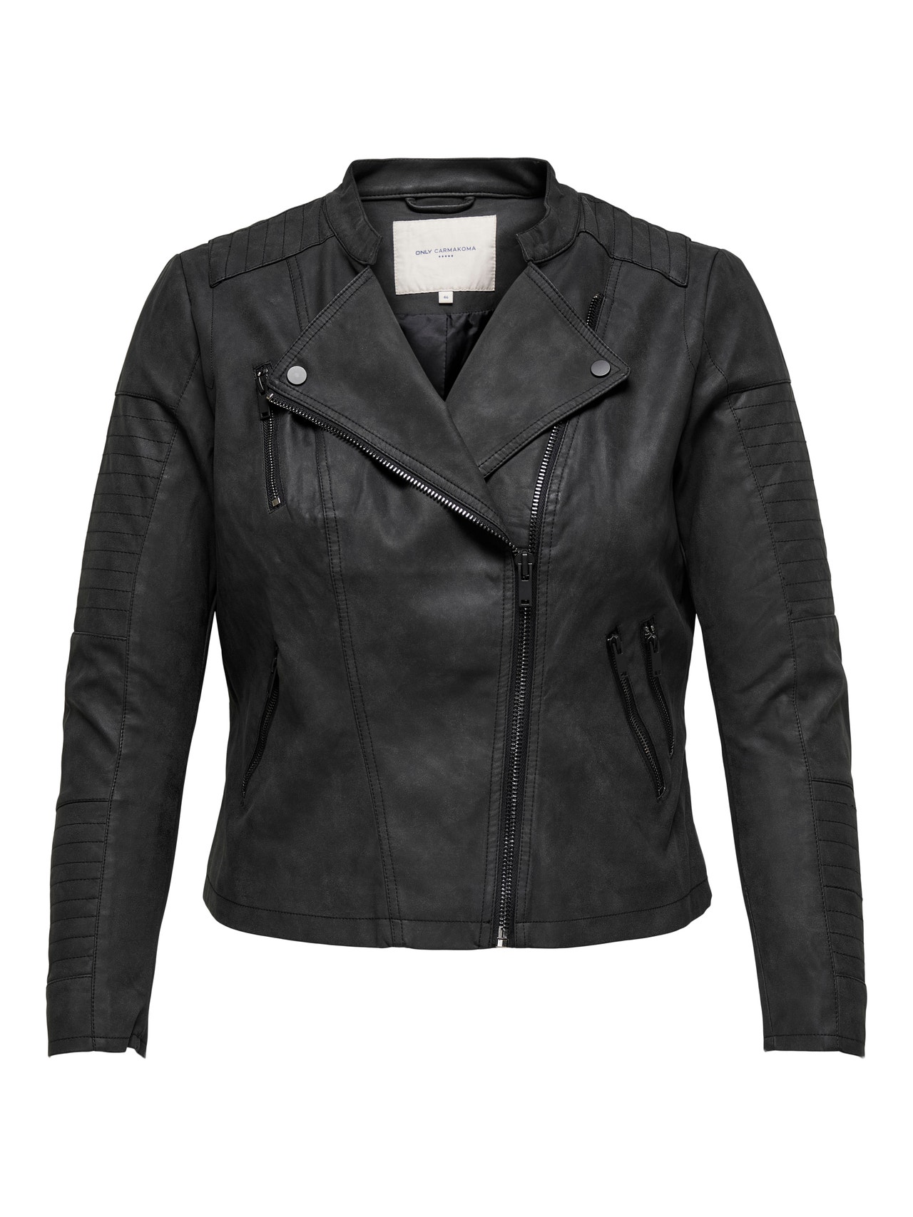 ONLY Curvy biker Jacket -Black - 15161651
