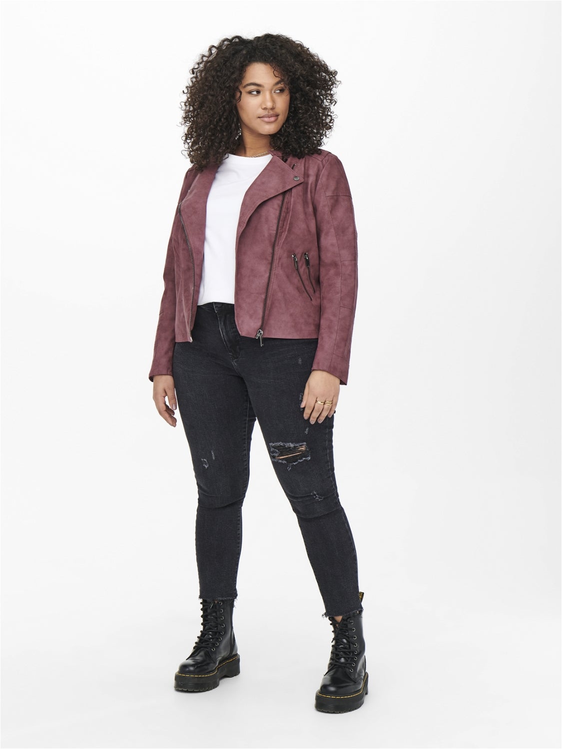 biker jacket plus size