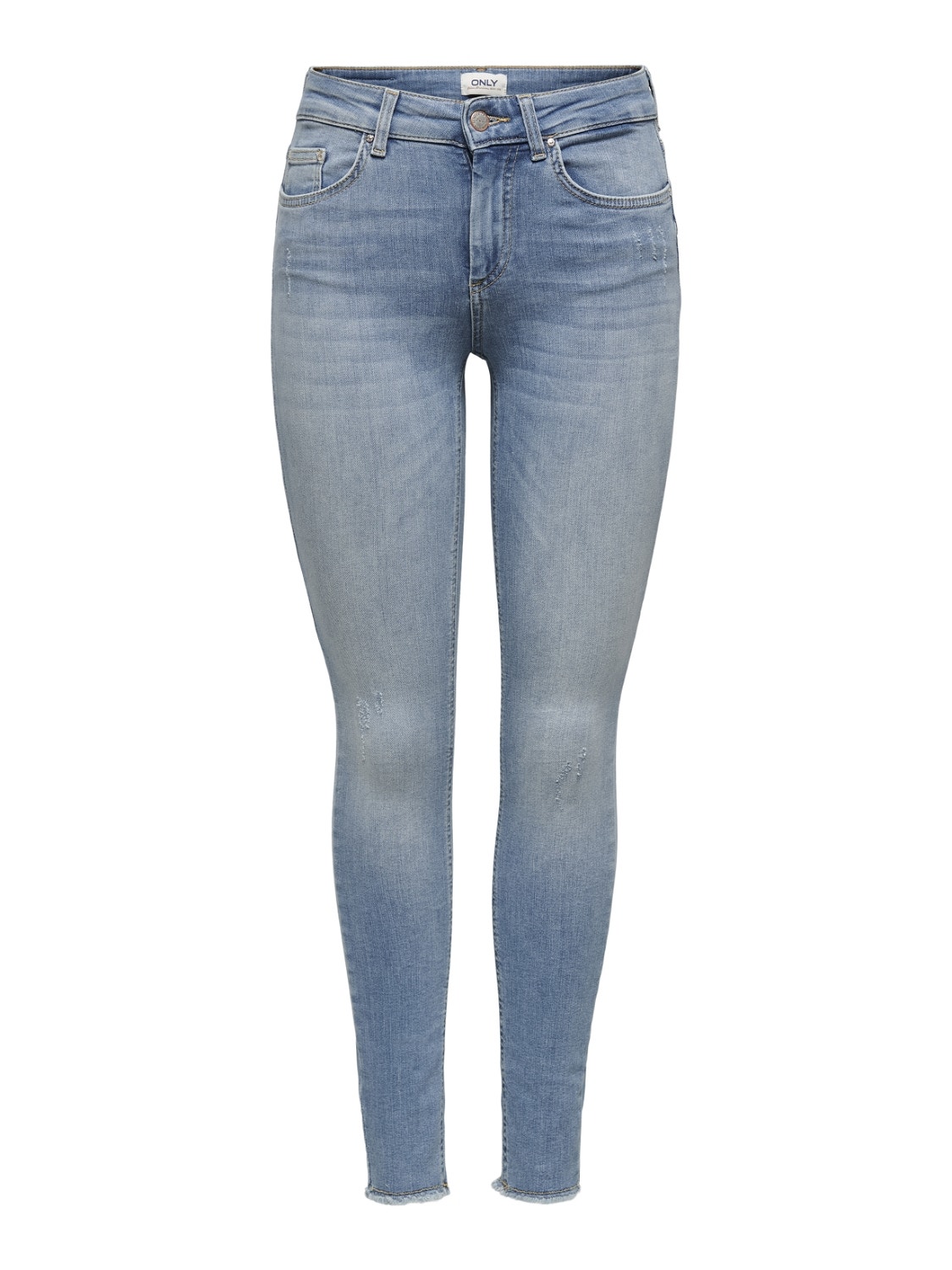 ONLY ONLBlush mid ankle Skinny fit-jeans -Light Blue Denim - 15162363