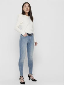 ONLY ONLBlush mid ankle Skinny fit-jeans -Light Blue Denim - 15162363