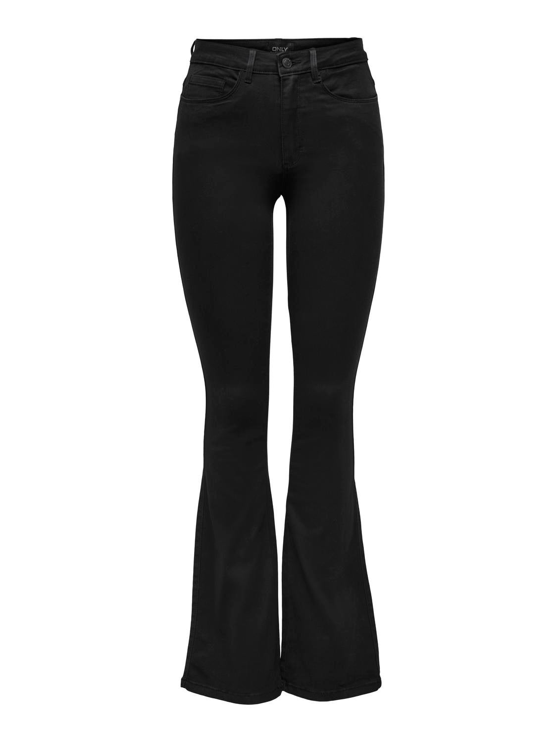 Thumbnail - Onlroyal Hohe Taille Ausgestellt Jeans