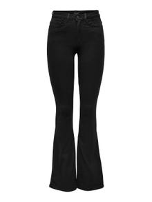 ONLY ONlRoyal high sweet Bootcut jeans -Black - 15163338