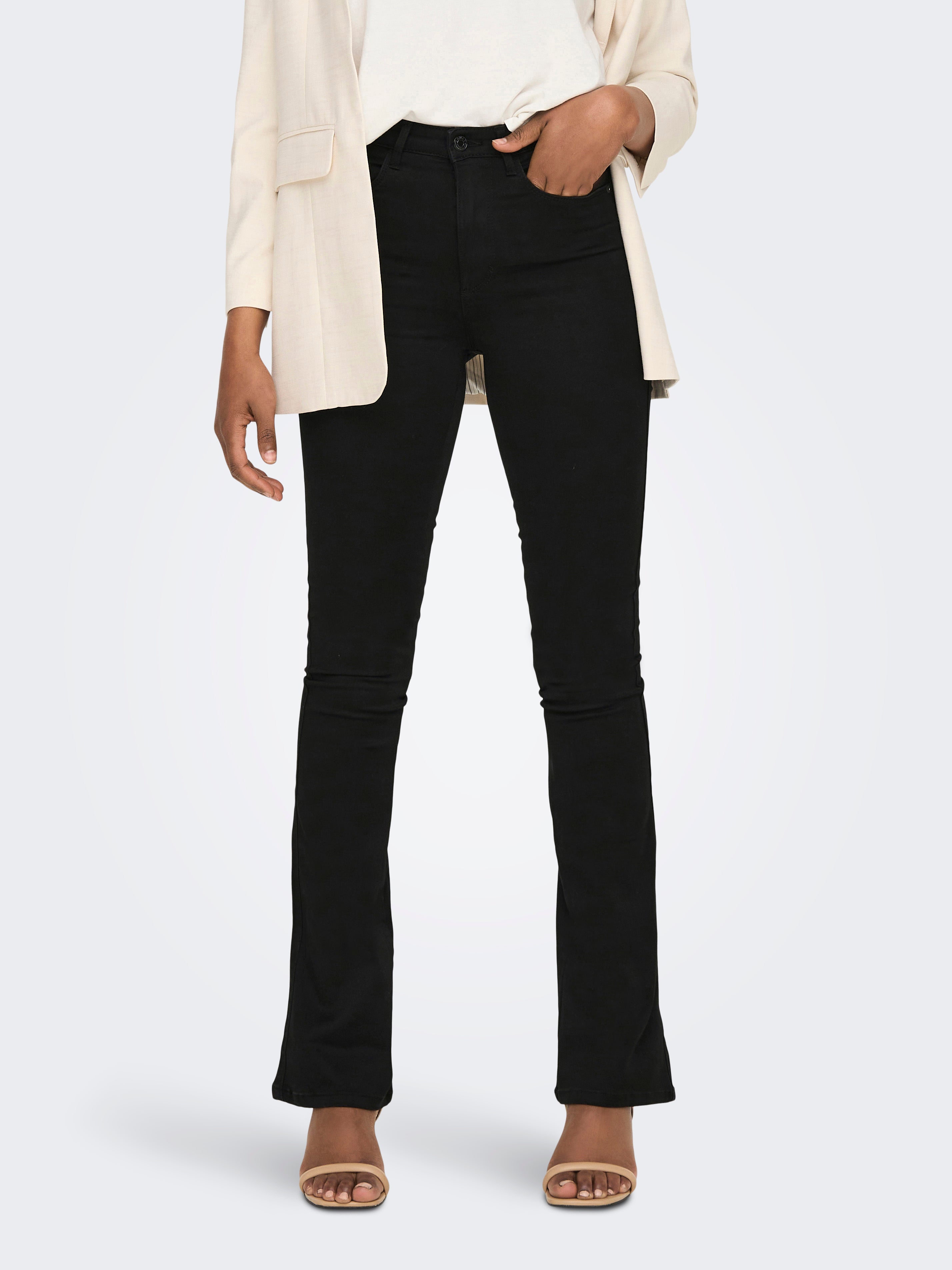 Onlroyal Hohe Taille Flared Jeans