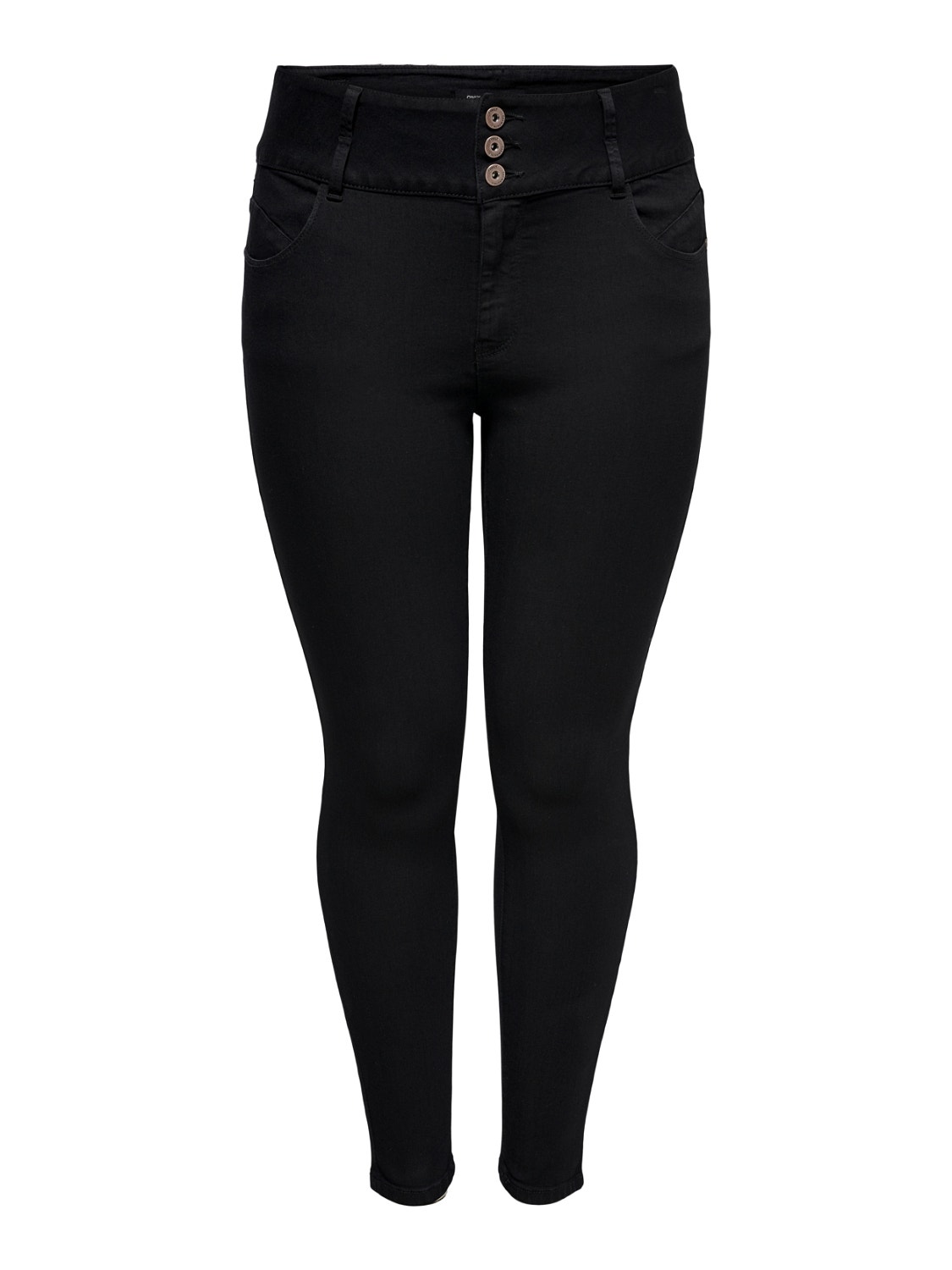 ONLY Skinny Fit High waist Jeans -Black - 15164131