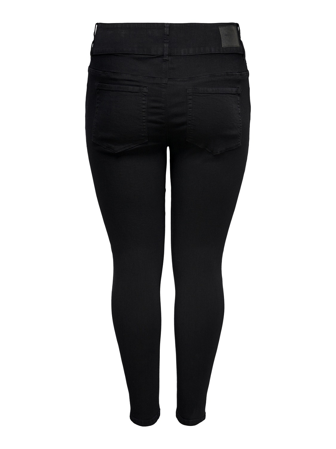 ONLY Curvy CARAnna hw ankle Skinny jeans -Black - 15164131