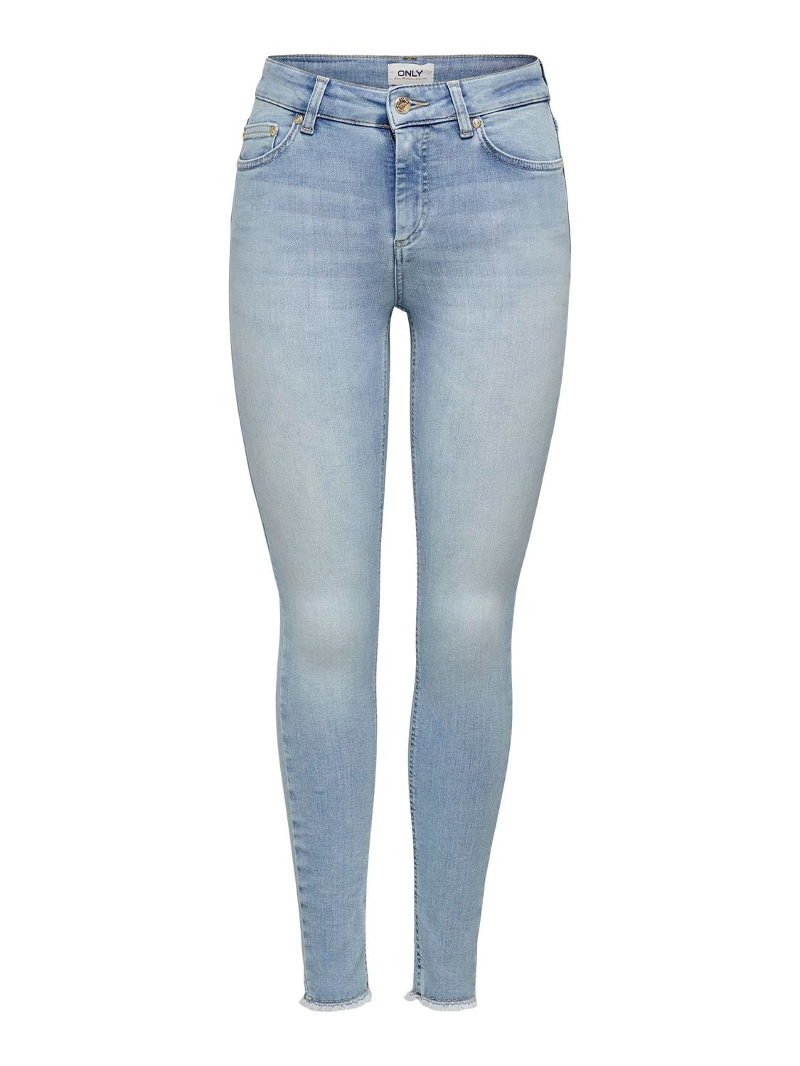 ONLY ONLBlush mid ankle Skinny fit-jeans -Light Blue Denim - 15164319