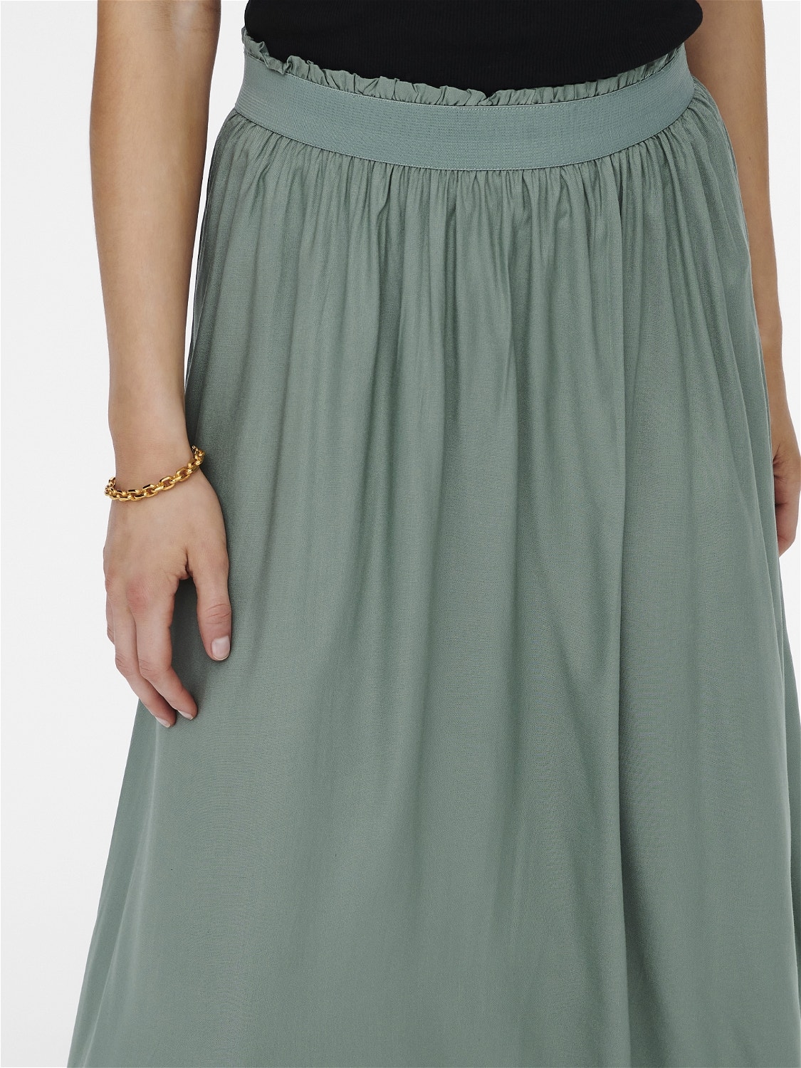 ONLY Long skirt -Chinois Green - 15164606