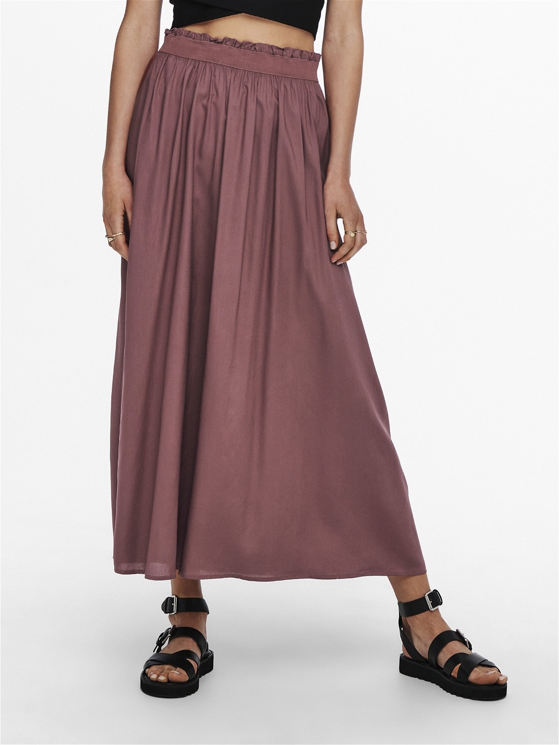 ONLY Long skirt -Rose Brown - 15164606