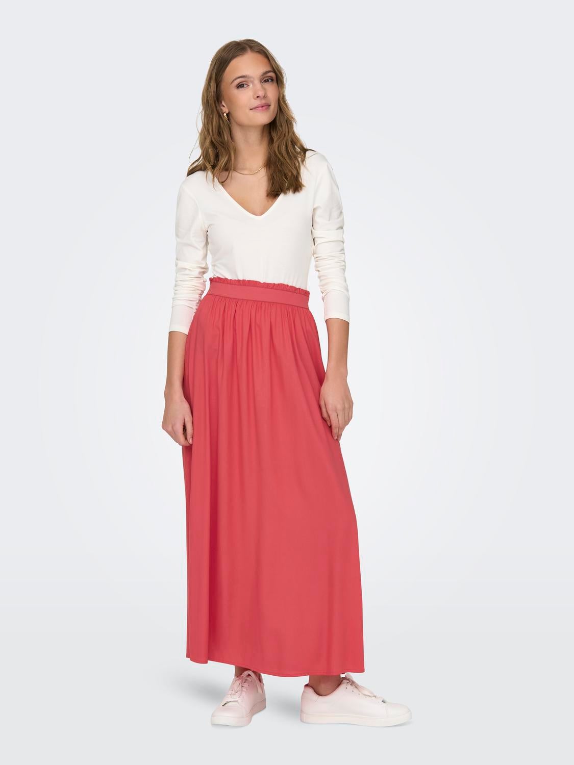 Paperbag store maxi skirt