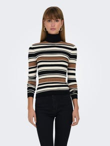 ONLY High-neck knit -Black - 15165075