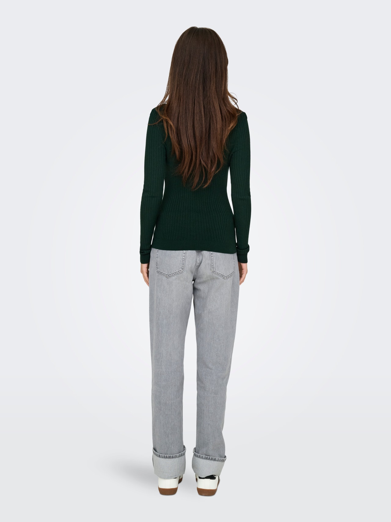 ONLY ONLKAROL Knitted pullover -Scarab - 15165075