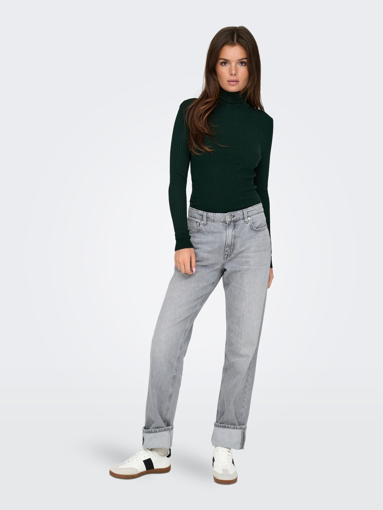 ONLY ONLKAROL Knitted pullover -Scarab - 15165075