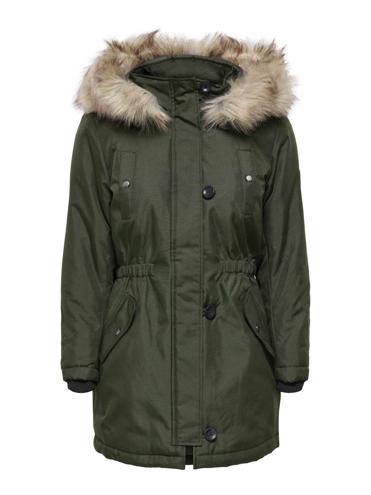 ONLY ONLIRIS Lang parkas -Rosin - 15165180