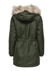ONLY ONLIRIS Lang parkas -Rosin - 15165180