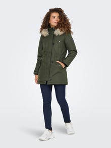 ONLY ONLIRIS Lang parkas -Rosin - 15165180