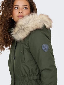 ONLY ONLIRIS Lang parkas -Rosin - 15165180