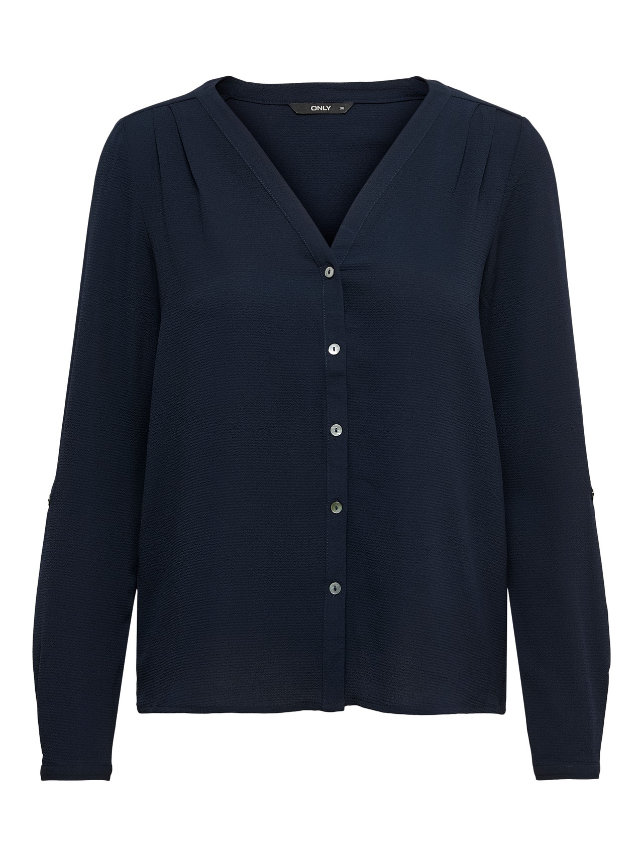 ONLY Regular Fit Button under collar Shirt -Night Sky - 15165571