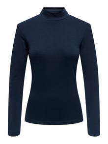 ONLY Tops Slim Fit Col tortue -Sky Captain - 15165633