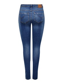 ONLY Skinny Fit Mittlere Taille Jeans -Medium Blue Denim - 15165792