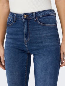 ONLY Skinny fit Mid waist Jeans -Medium Blue Denim - 15165792