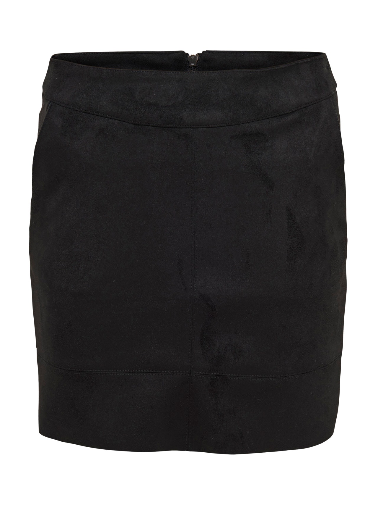 ONLY mini Leather look Skirt -Black - 15165913
