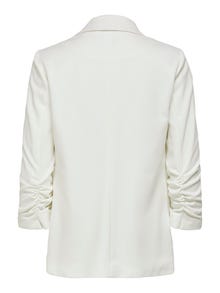 ONLY 3/4 sleeved Blazer -Cloud Dancer - 15166743