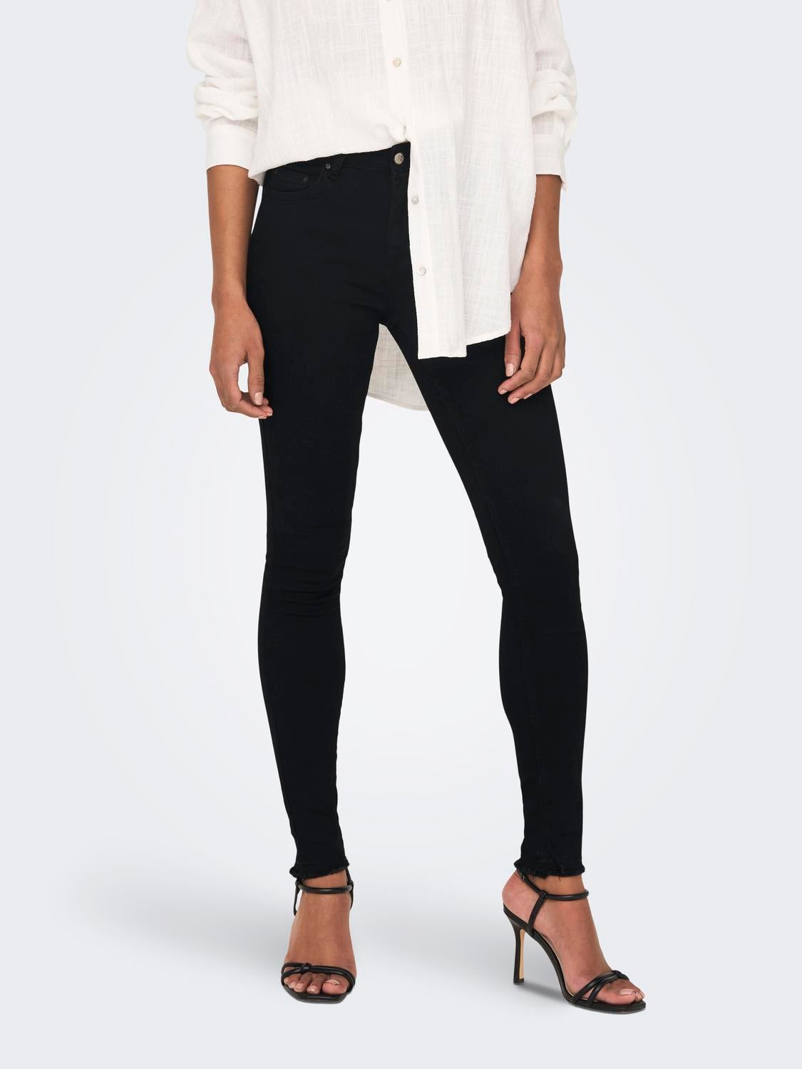 washed black skinny jeans womens