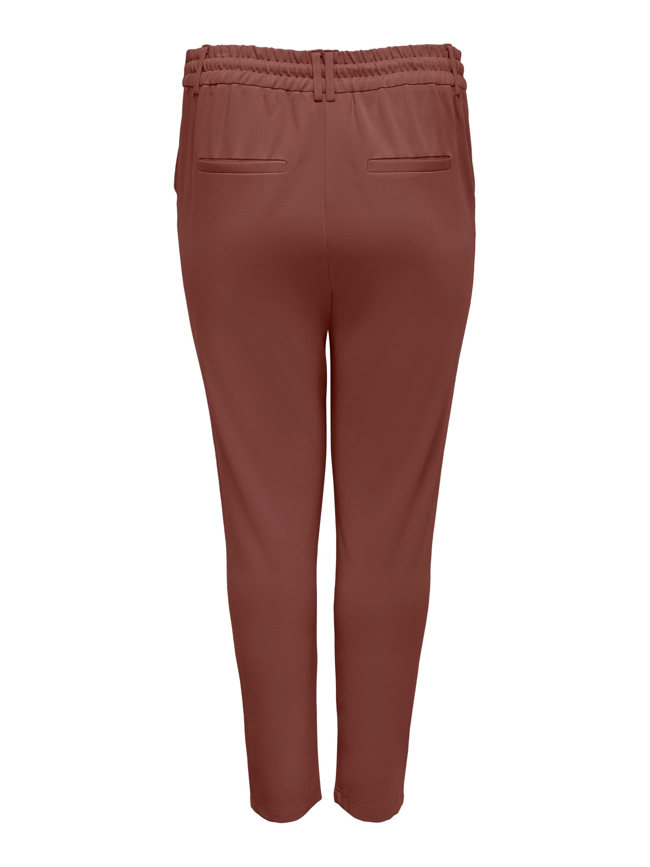 ONLY Curvy solid Trousers -Sable - 15167323
