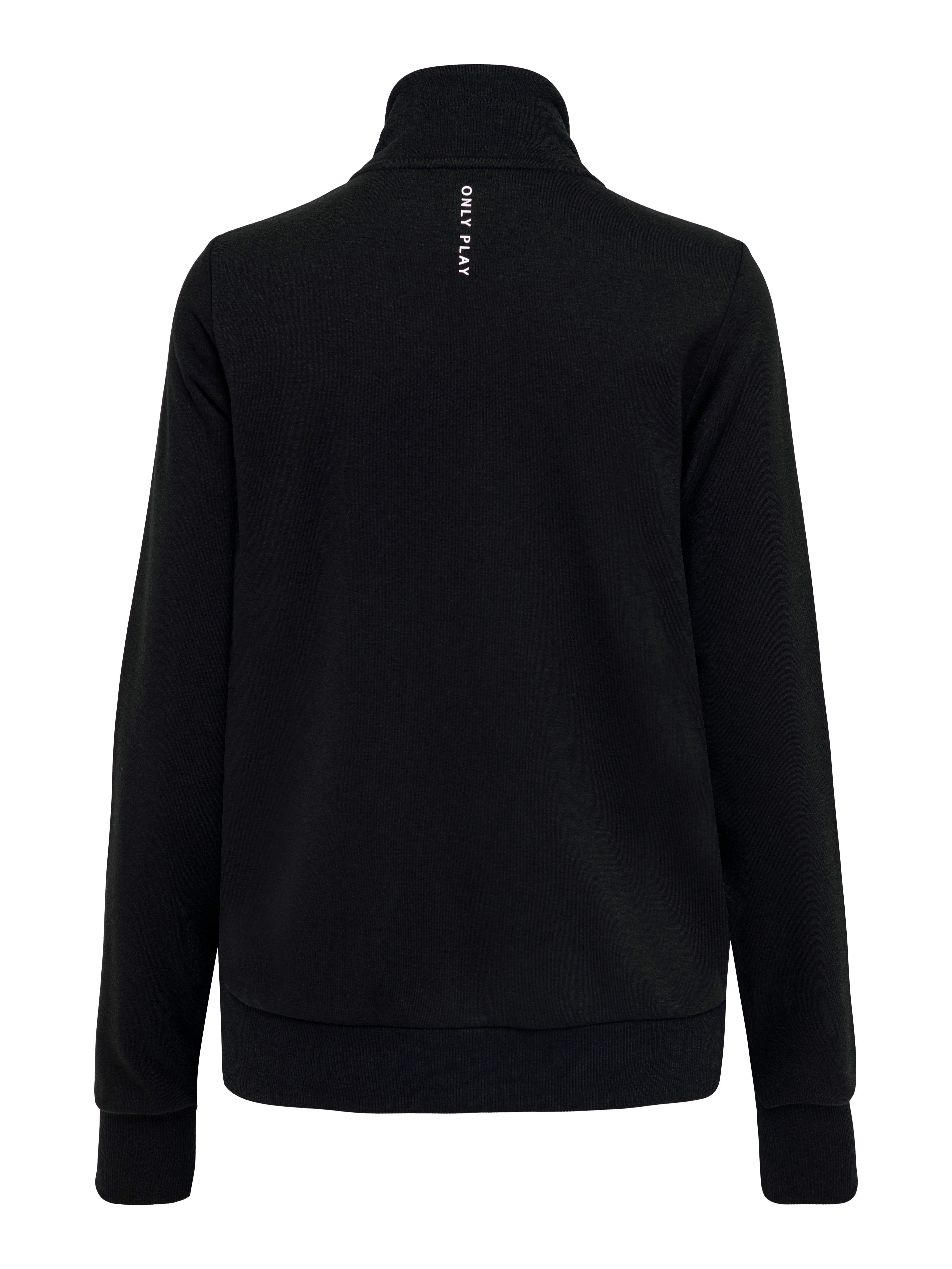 High neck Sweatshirt | Black | ONLY®