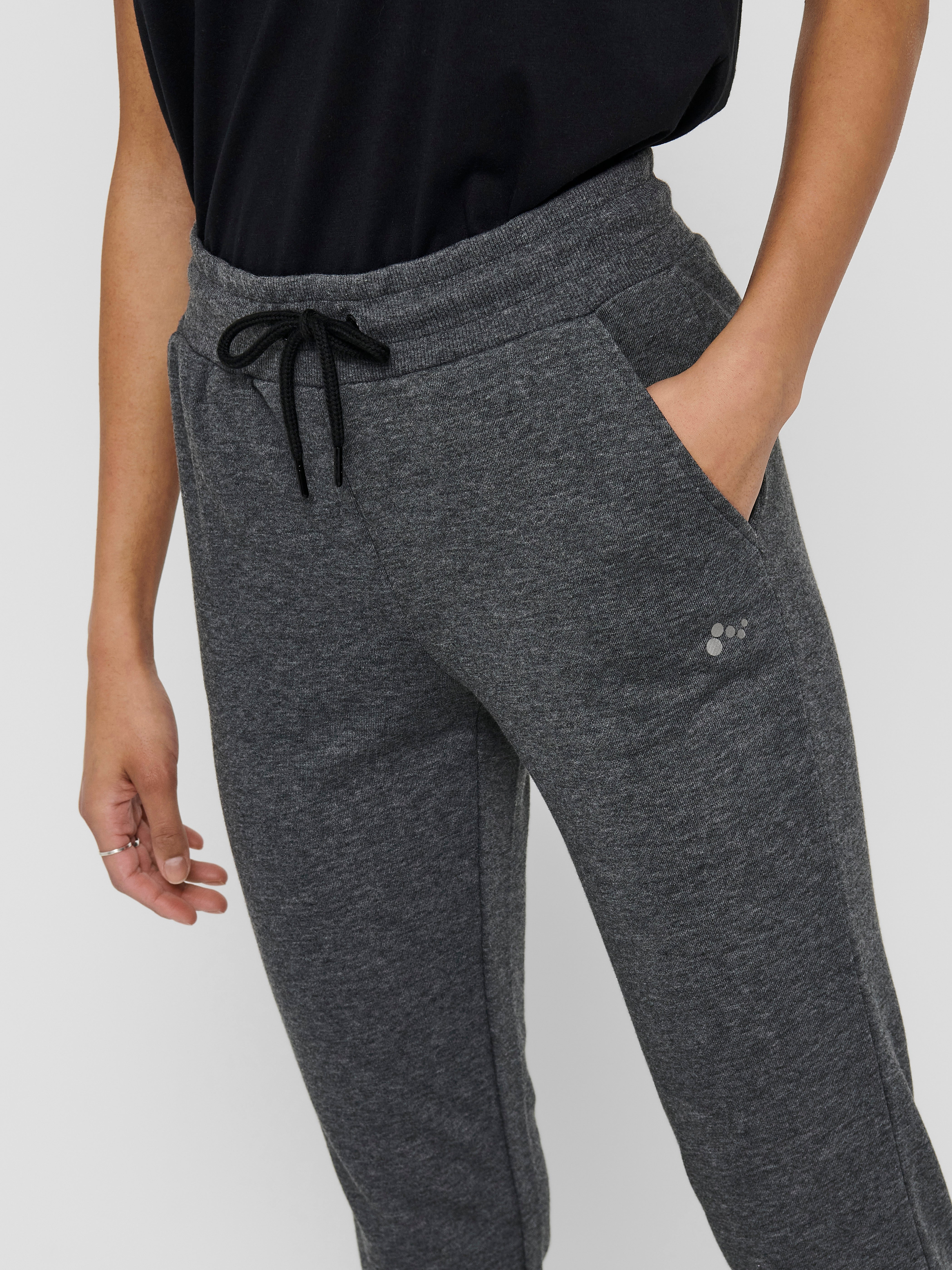 grey slim fit sweatpants