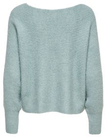 ONLY Pull-overs Regular Fit Col rond Bas hauts Épaules tombantes -Ether - 15168705