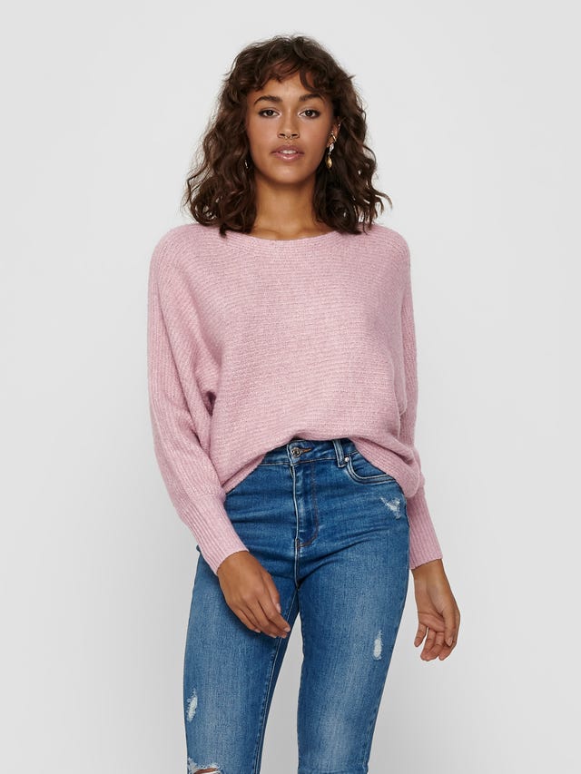 ONLY Batwing Knitted Pullover - 15168705