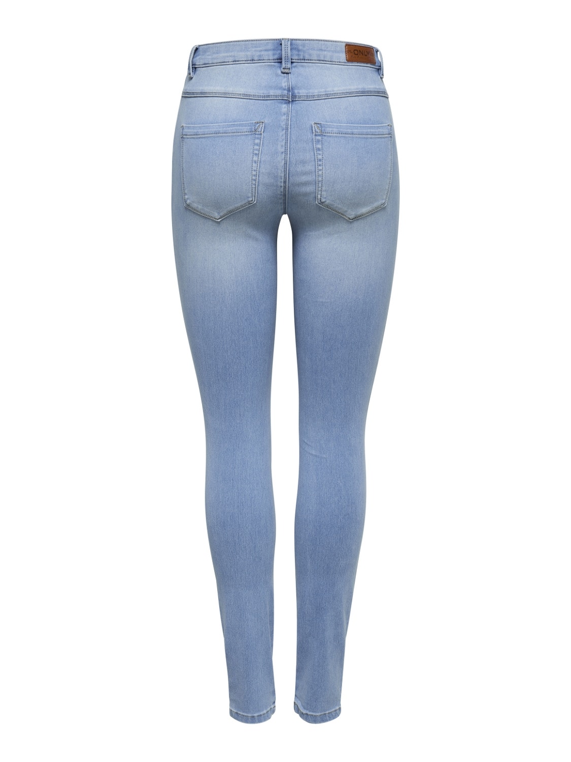 ONLY Skinny Fit High rise Jeans -Light Blue Denim - 15169037