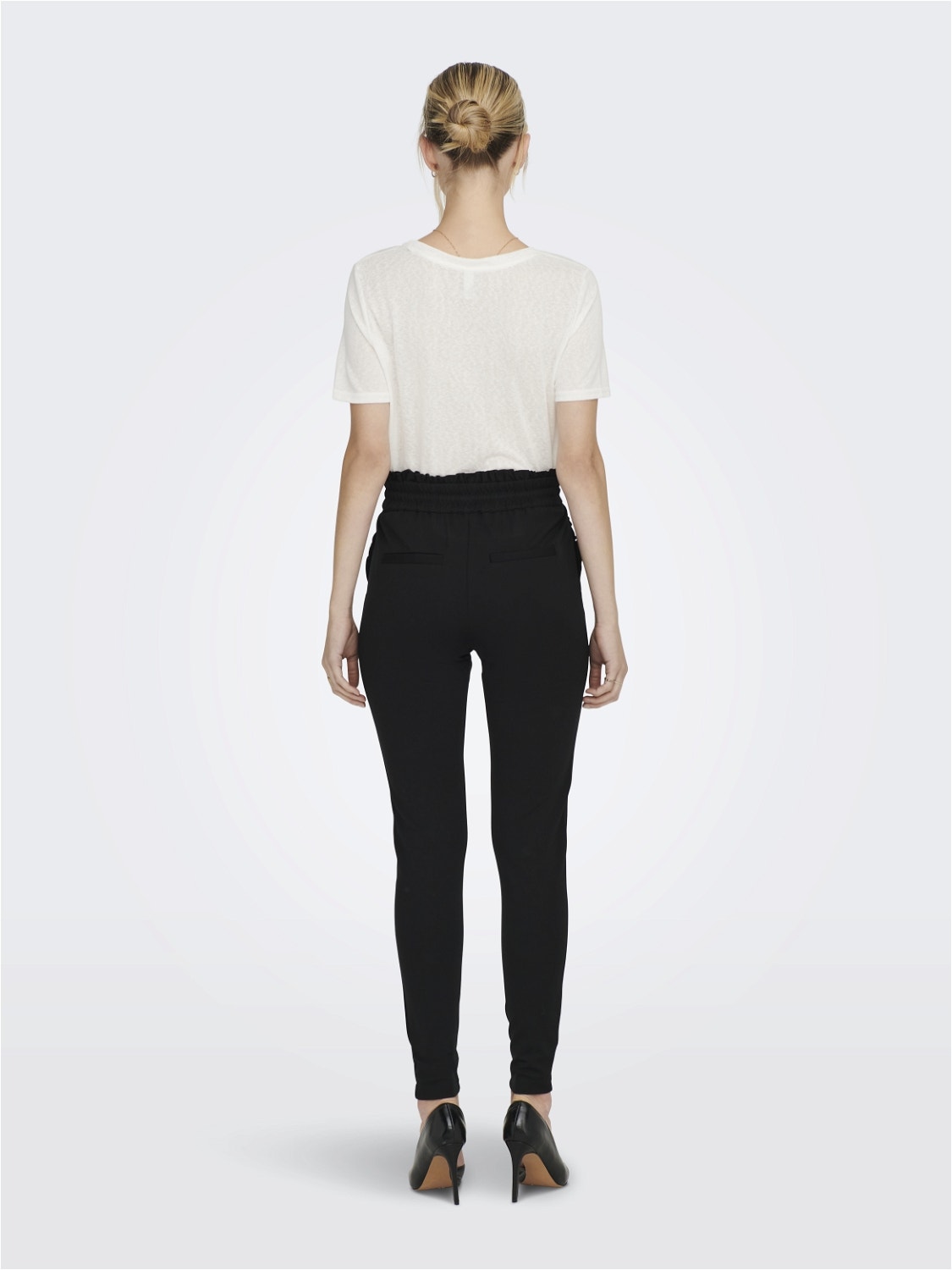 ONLY Tall draw string trousers -Black - 15169678