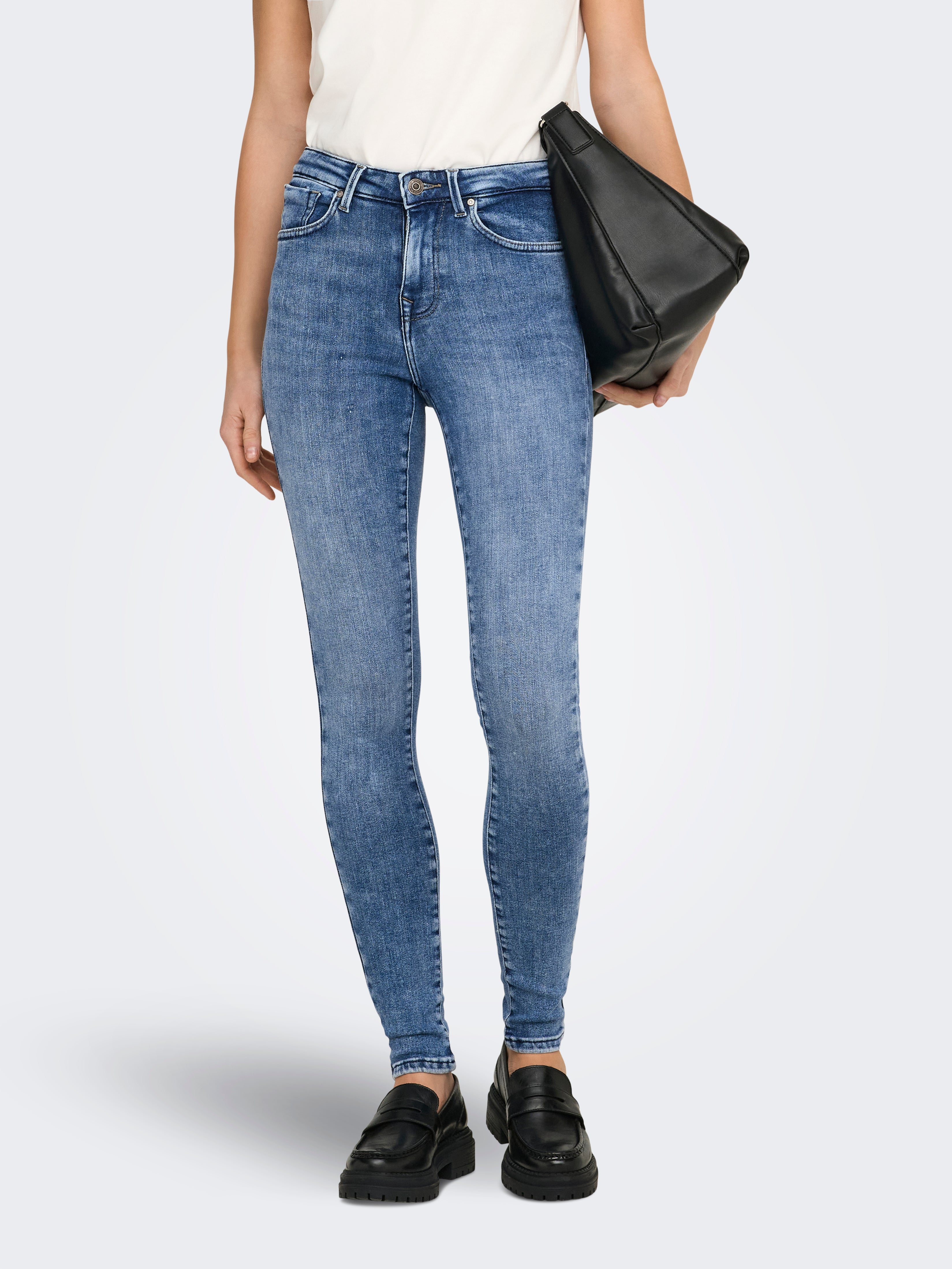 Thumbnail - Onlpower Mittlere Taille Skinny Fit Jeans