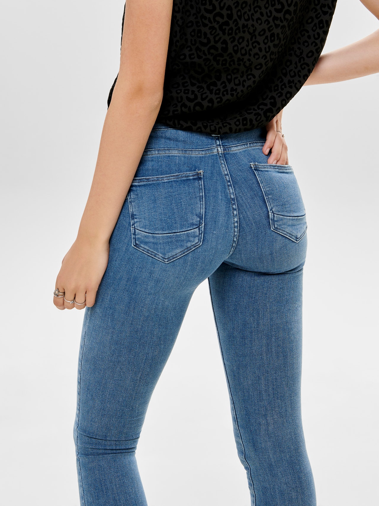 ONLY Jeans Skinny Fit -Light Blue Denim - 15169892