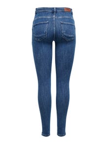 ONLY ONLPower mid push up Skinny jeans -Dark Blue Denim - 15169893