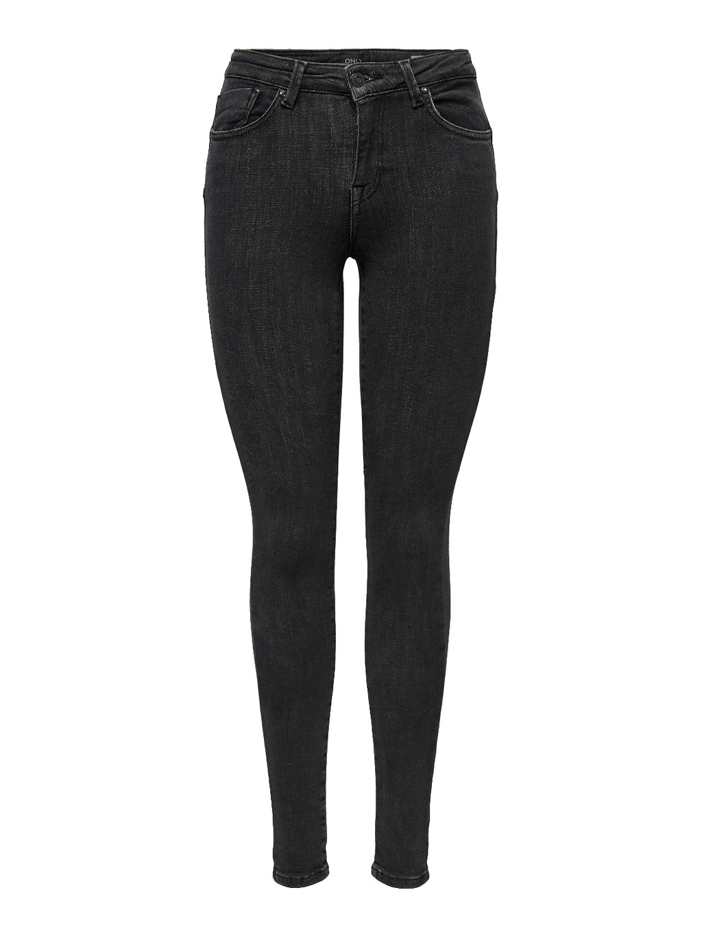 ONLPower mid push up Skinny fit jeans | Medium grå | ONLY®