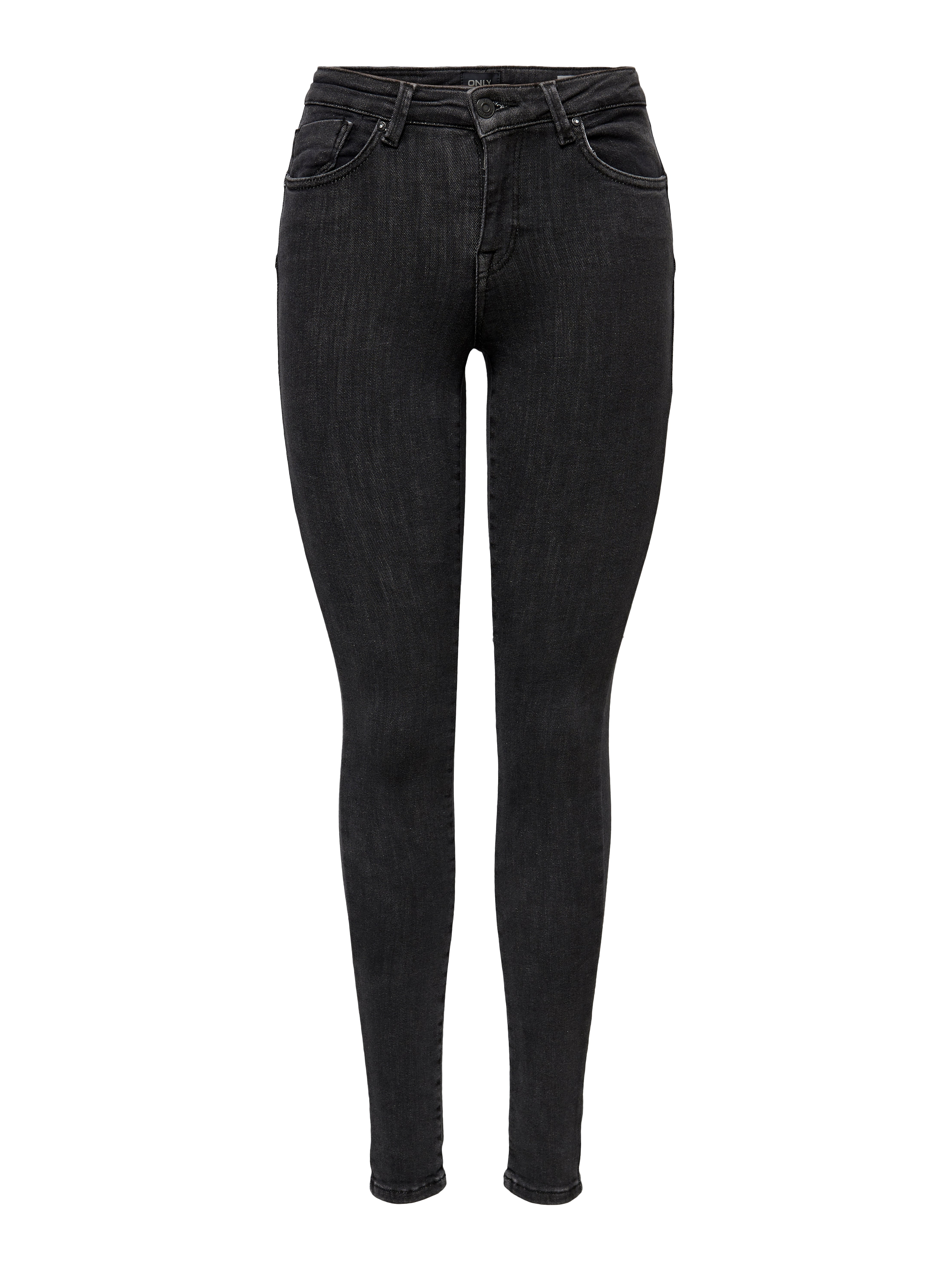 ONLPOWER Mittlere Taille Skinny Fit Jeans | Mittelgrau | ONLY®