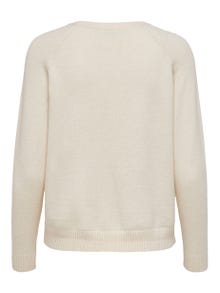 ONLY Ensfarget Strikket pullover -Whitecap Gray - 15170427