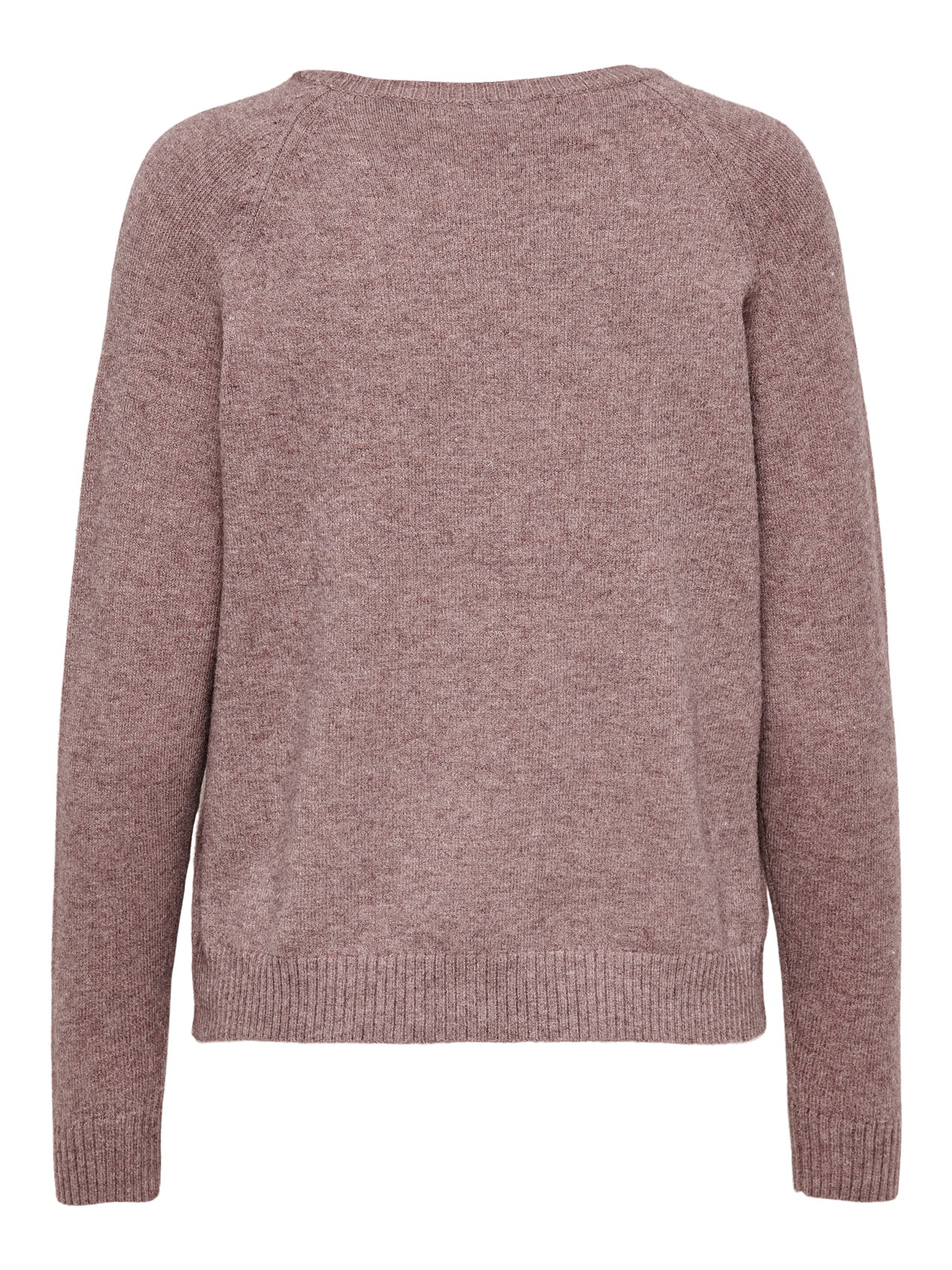ONLY Ensfarget Strikket pullover -Rose Brown - 15170427