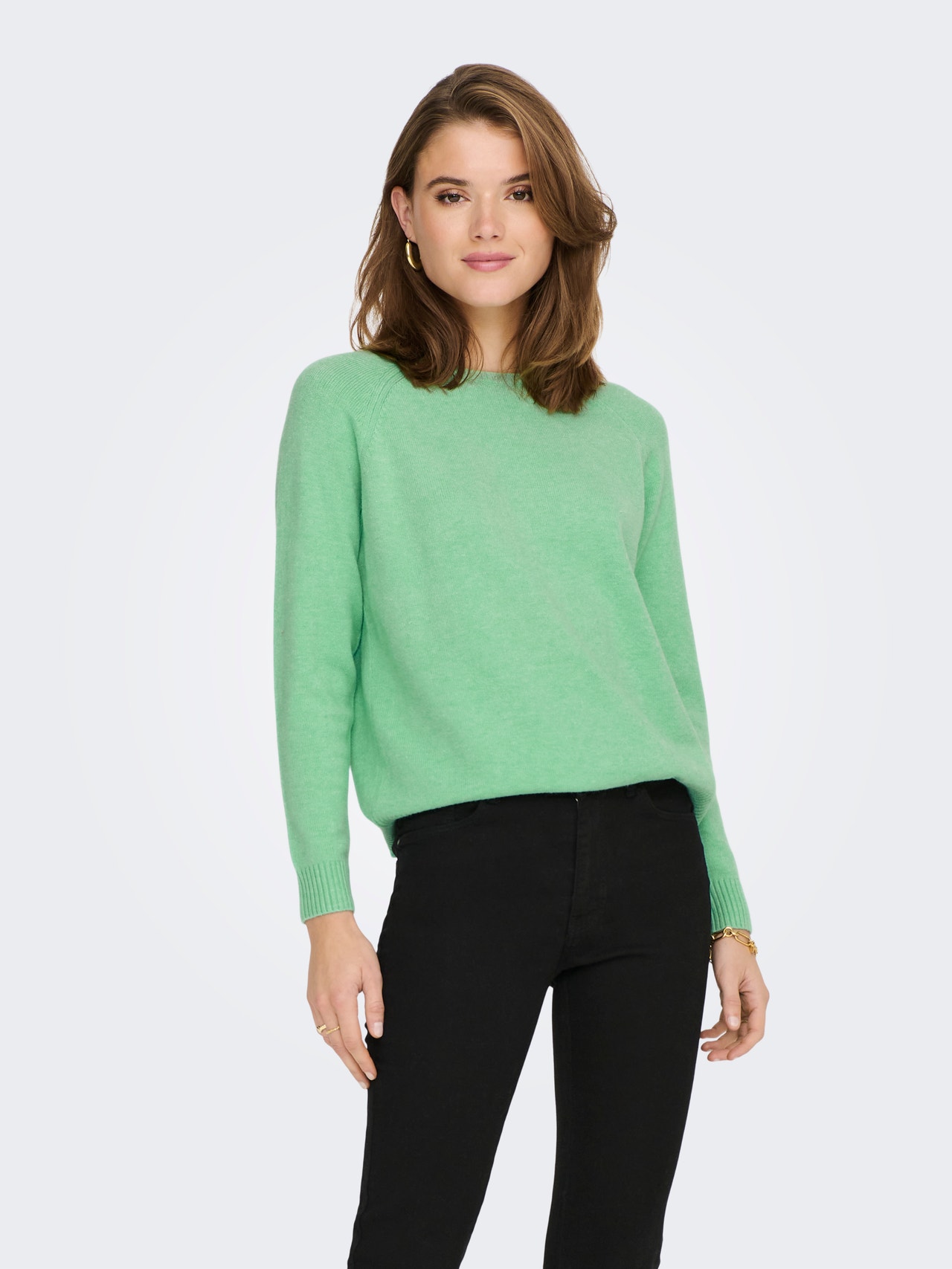 ONLY Pull-overs Col rond -Jade Cream - 15170427