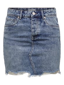 ONLY Short Denim skirt -Light Blue Denim - 15170554