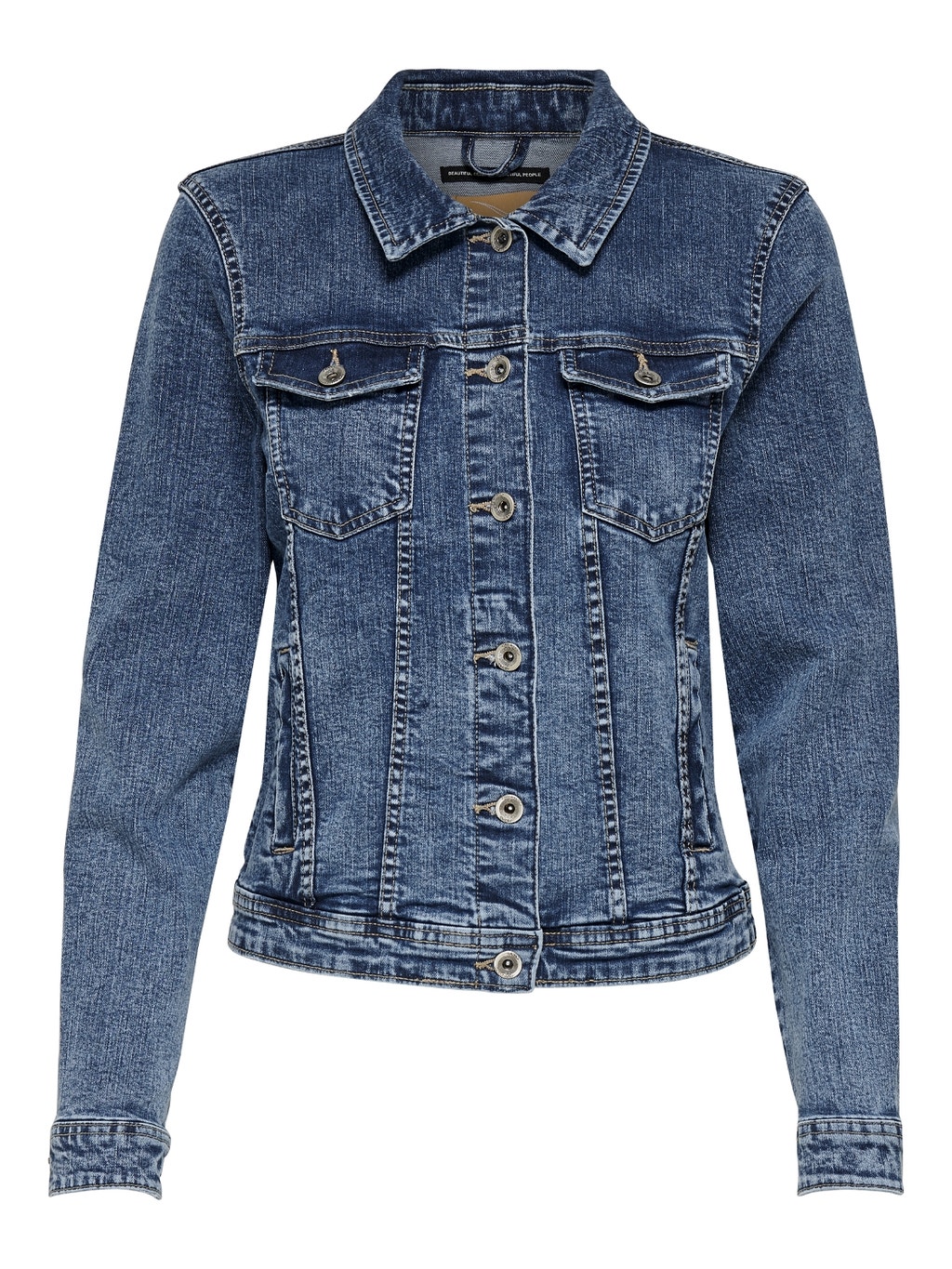 knoop Afdeling spleet Spread collar Jacket | Medium Blue | ONLY®