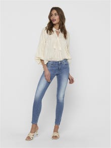 ONLY Kendell reg ankle zip Skinny fit-jeans -Light Blue Denim - 15170824